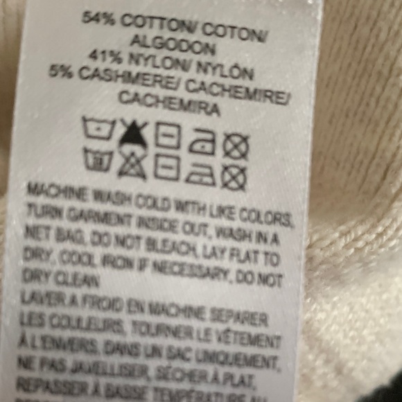 Lucky Brand Men's Cream Hooded Sweater - Picture 13 of 13